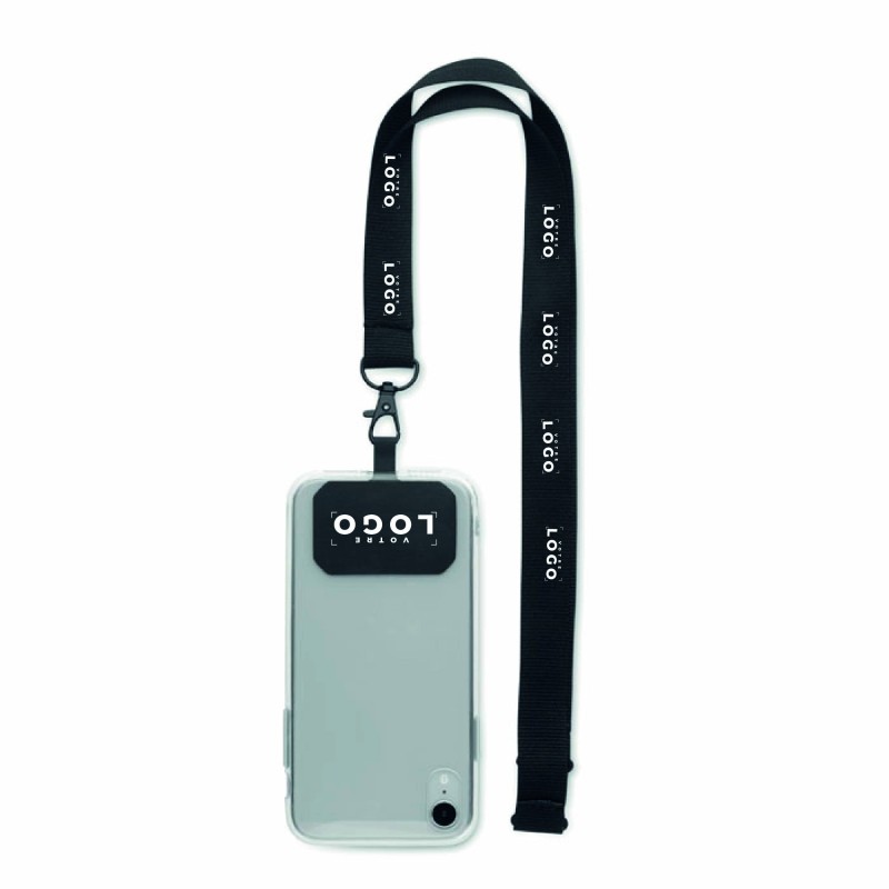 Lanyard avec porte-téléphone