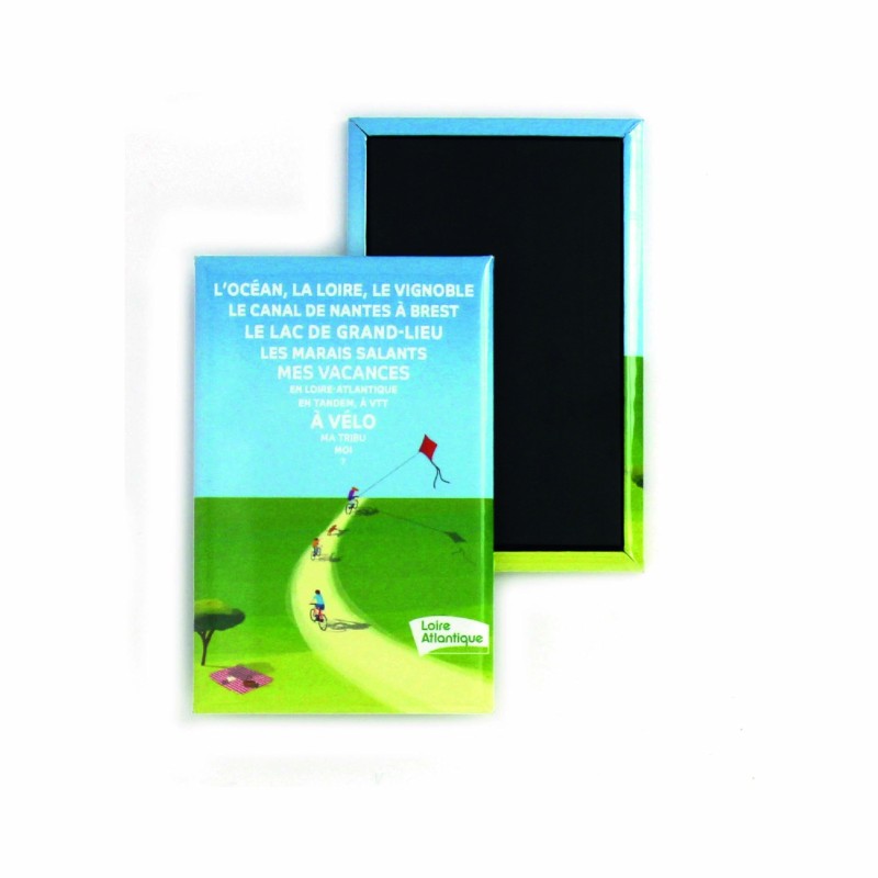 Magnet en métal rectangulaire