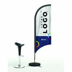 Oriflamme aile d’avion - 2m40