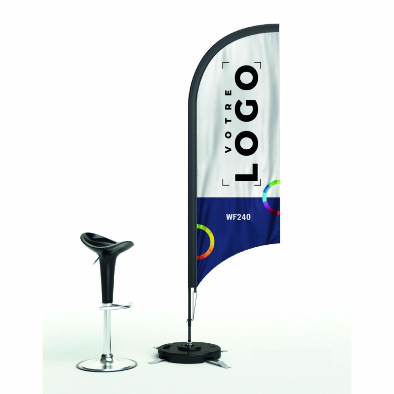 Oriflamme aile d’avion - 2m40