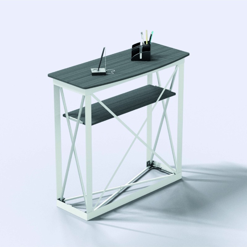 Bar d'accueil en aluminium personnalisable - Made in France