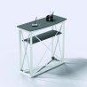 Bar d'accueil en aluminium personnalisable - Made in France