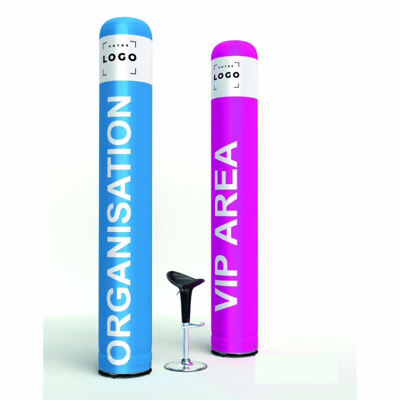Colonne publicitaire gonflable personnalisable | Visibilité assurée