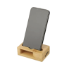 Support téléphone bambou avec amplificateur – Personnalisable