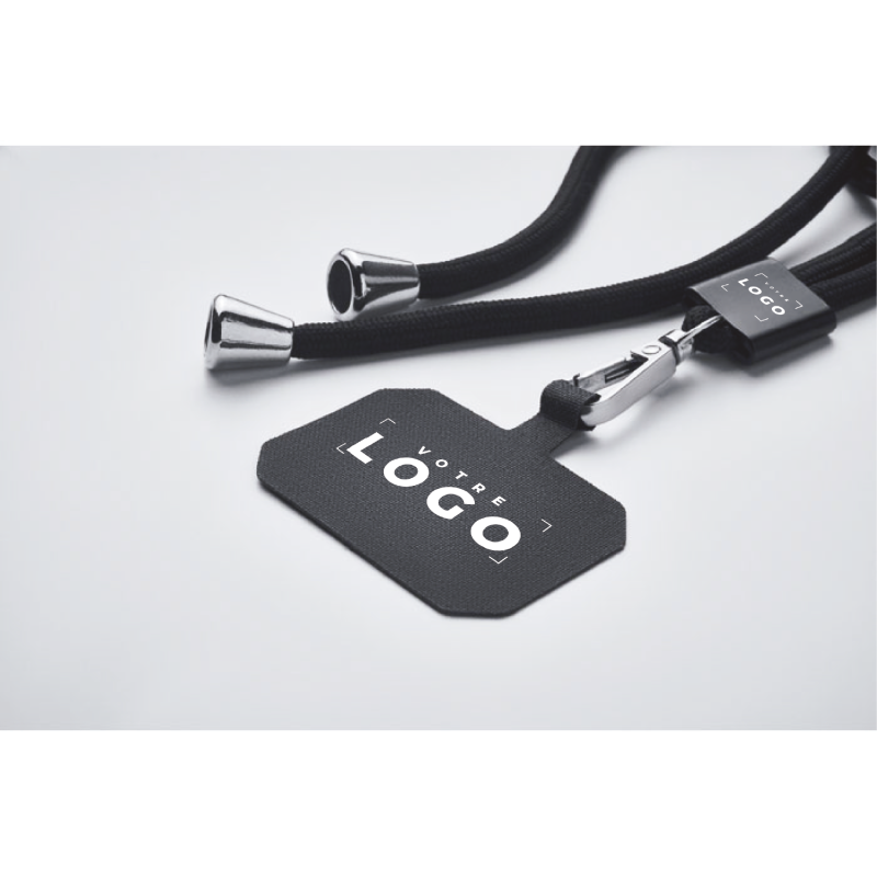 Lanyard porte-téléphone en RPET personnalisable