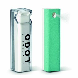 Spray nettoyant écran 2 en 1 rechargeable avec support téléphone