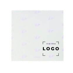 Lingette de nettoyage personnalisable | Sublimation recto/verso
