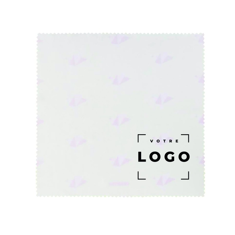 Lingette de nettoyage personnalisable | Sublimation recto/verso