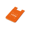 Porte-cartes smartphone en silicone personnalisable | Goodie pratique