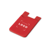 Porte-cartes smartphone en silicone personnalisable | Goodie pratique