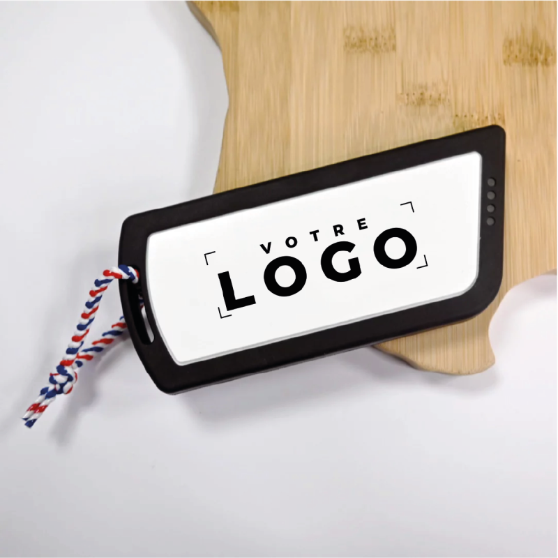 Batterie externe personnalisable 8 000 mAh | Cadeau d’affaires durable