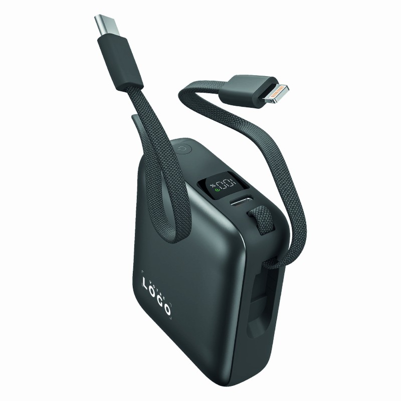 Batterie de secours personnalisable 10 000 mAh | Charge ultra rapide