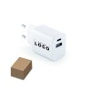 Adaptateur USB-C & USB-A 20W en ABS recyclé