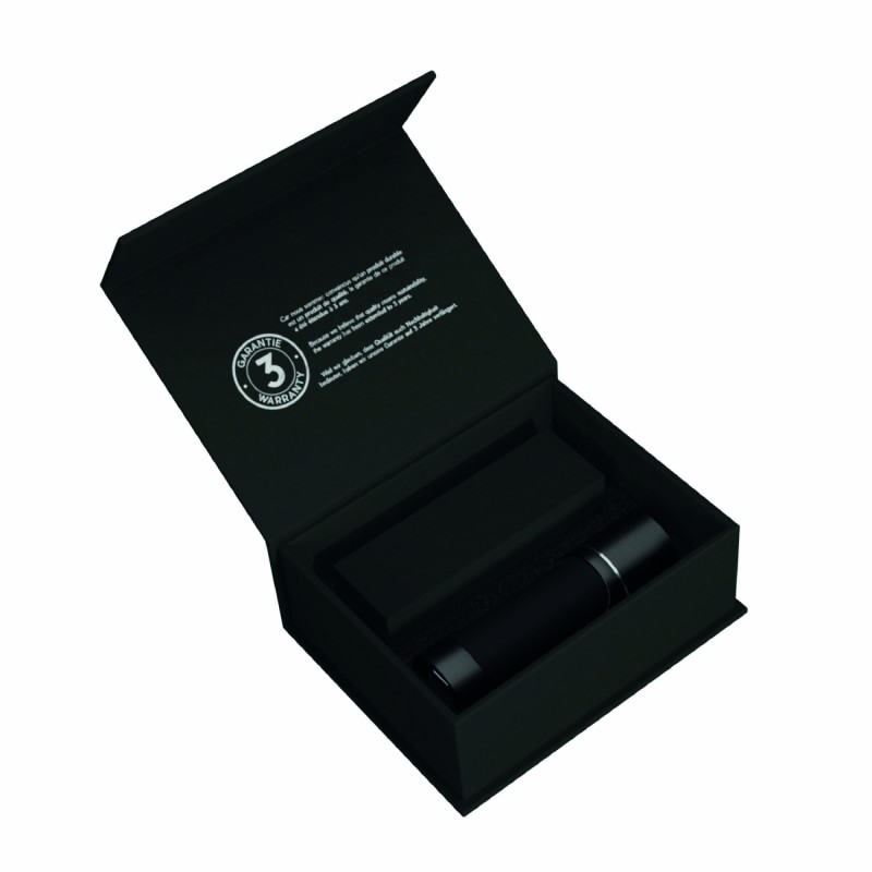 Oreillettes Sans Fil Bluetooth 5.0 avec Boîtier Métal et Logo Lumineux