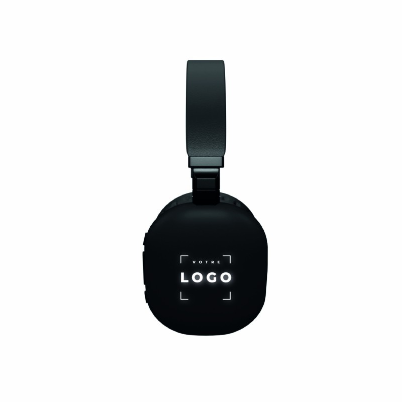 Casque Bluetooth 5.1 avec Micro et Logo Lumineux – Cadeau d’Affaires