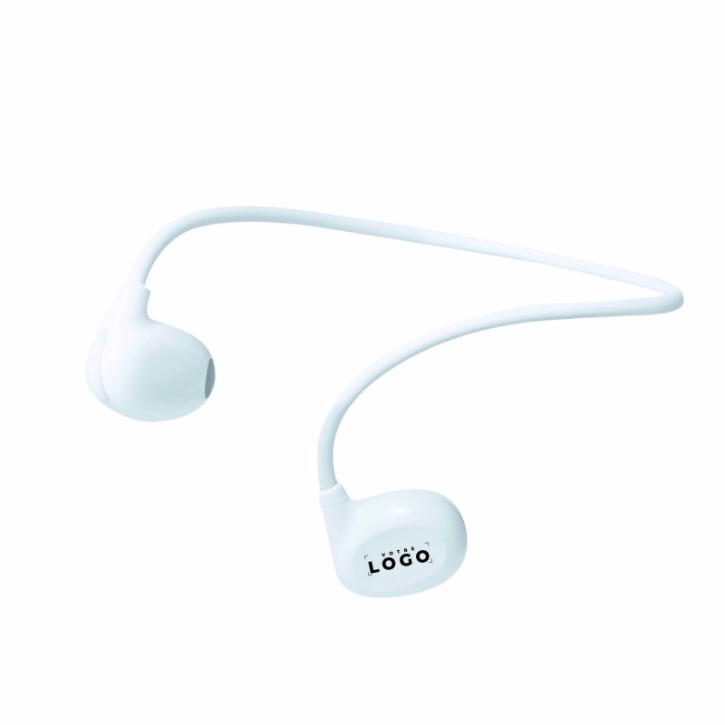 Écouteurs Bluetooth personnalisables - Pliables & portables au poignet