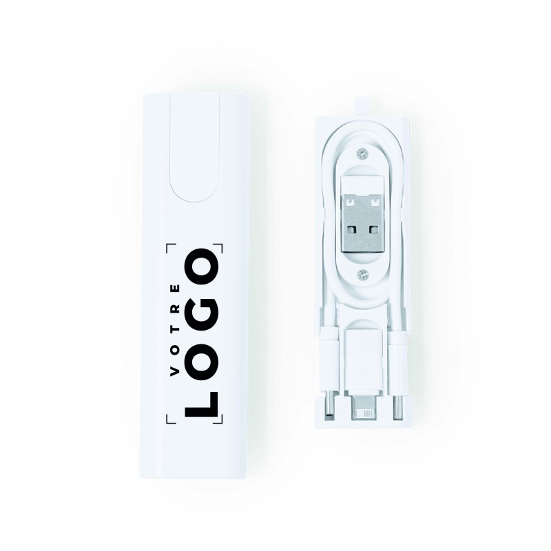 Ensemble câbles chargeurs multi-connexion avec support smartphone