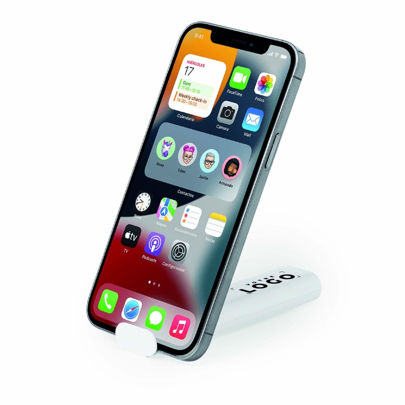Ensemble câbles chargeurs multi-connexion avec support smartphone