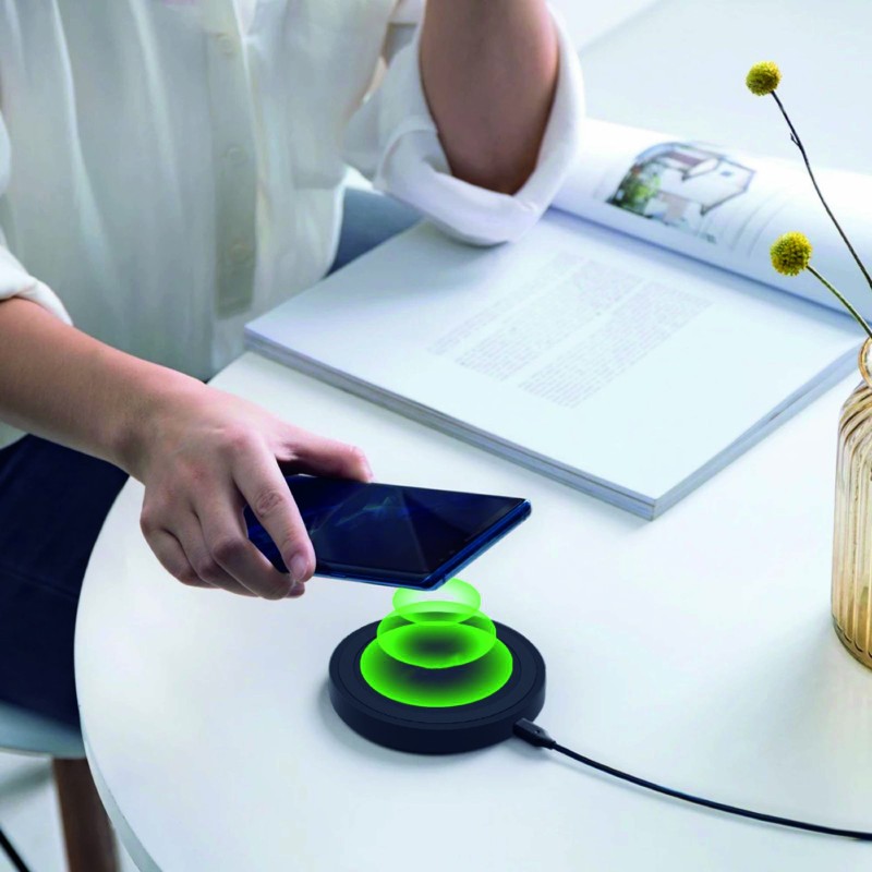 Chargeur sans fil éco 10W certifié GRS