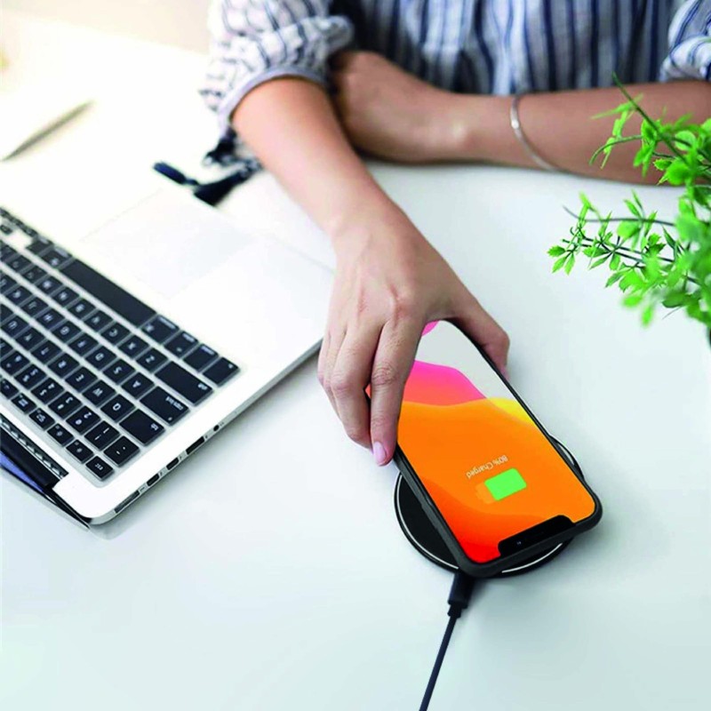 Chargeur sans fil eco 15W ultra-rapide – certifié GRS durable