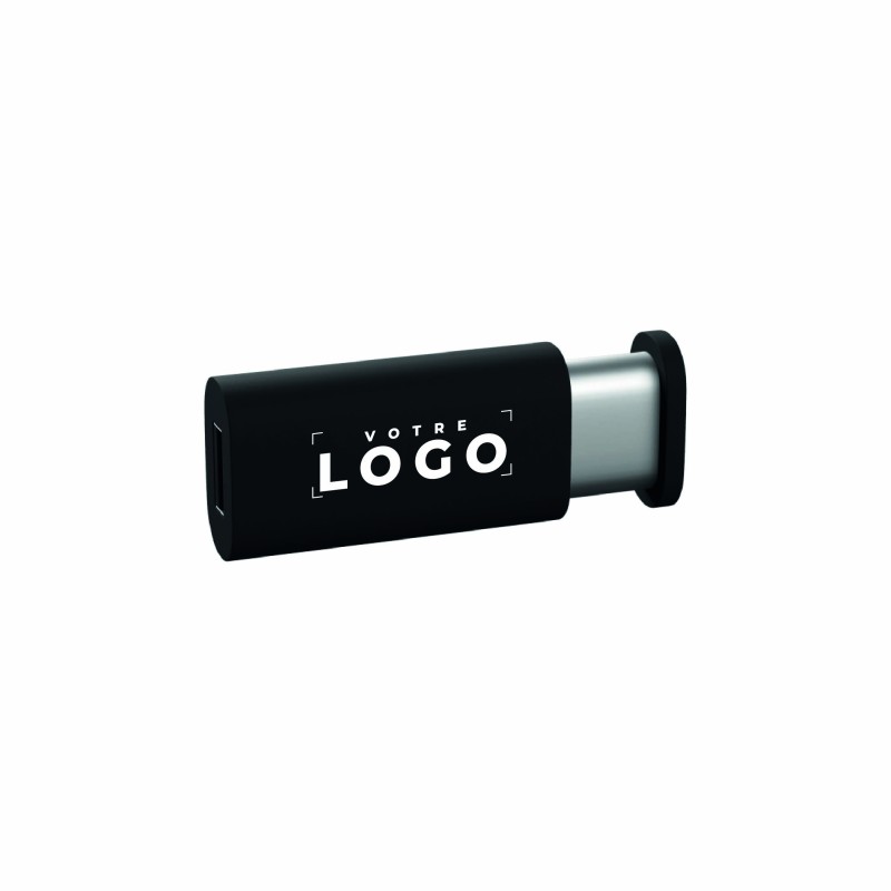 Clé USB rubber rétractable personnalisée – USB 2.0 & 3.0