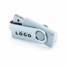 Clé USB 16 Go personnalisable – Mécanisme rotatif et clip métal