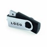 Clé USB 16 Go personnalisable – Mécanisme rotatif et clip métal