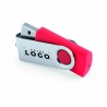 Clé USB 16 Go personnalisable – Mécanisme rotatif et clip métal