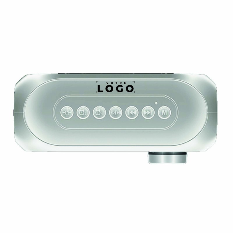 Radio-réveil Bluetooth LED personnalisé – Design et multifonction