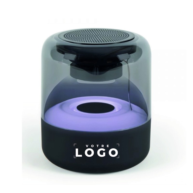 Enceinte Bluetooth portable 5W avec micro et éclairage LED