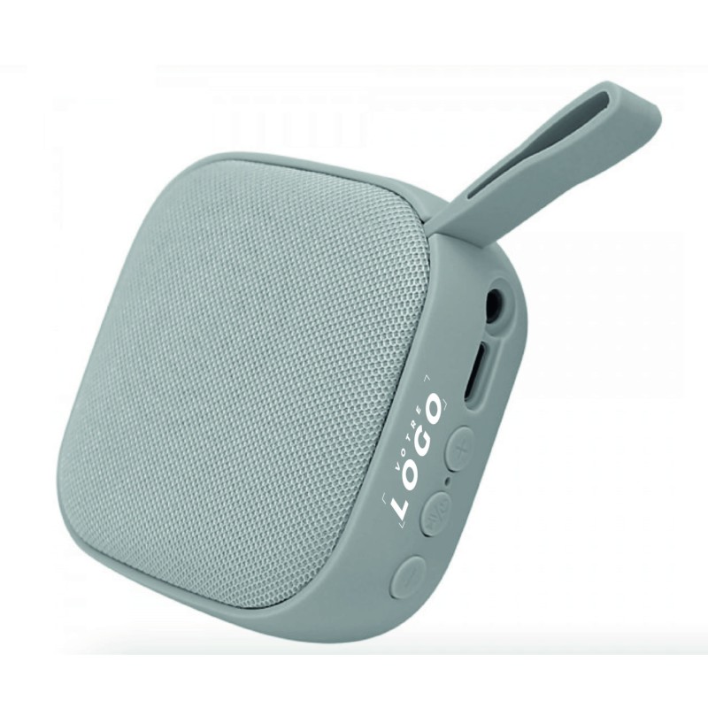 Enceinte Bluetooth 5W personnalisable avec lanière – Autonomie 7h