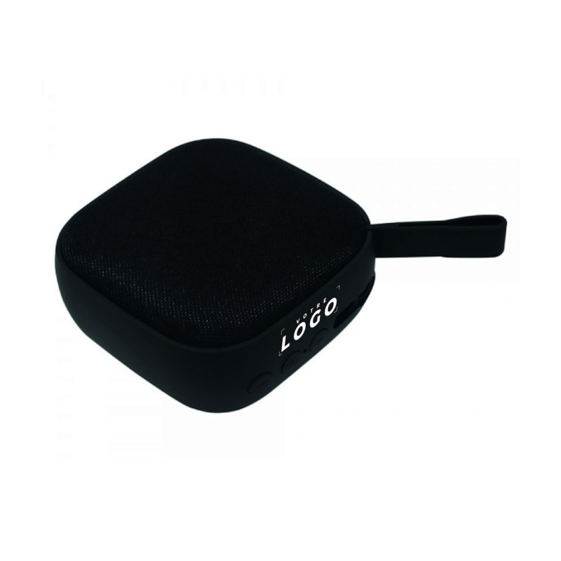 Enceinte Bluetooth 5W personnalisable avec lanière – Autonomie 7h