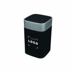 Enceinte Bluetooth personnalisable 5W avec logo lumineux