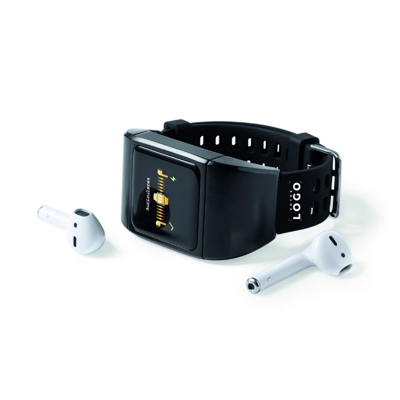 Montre connectée avec écouteurs – Cadeau d’affaires high-tech