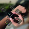 Montre connectée Bluetooth 1,85″ – Suivi santé & notifications