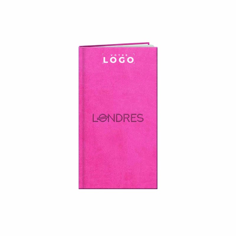 Agenda Londres personnalisé – Couverture Vivella® – 13 mois