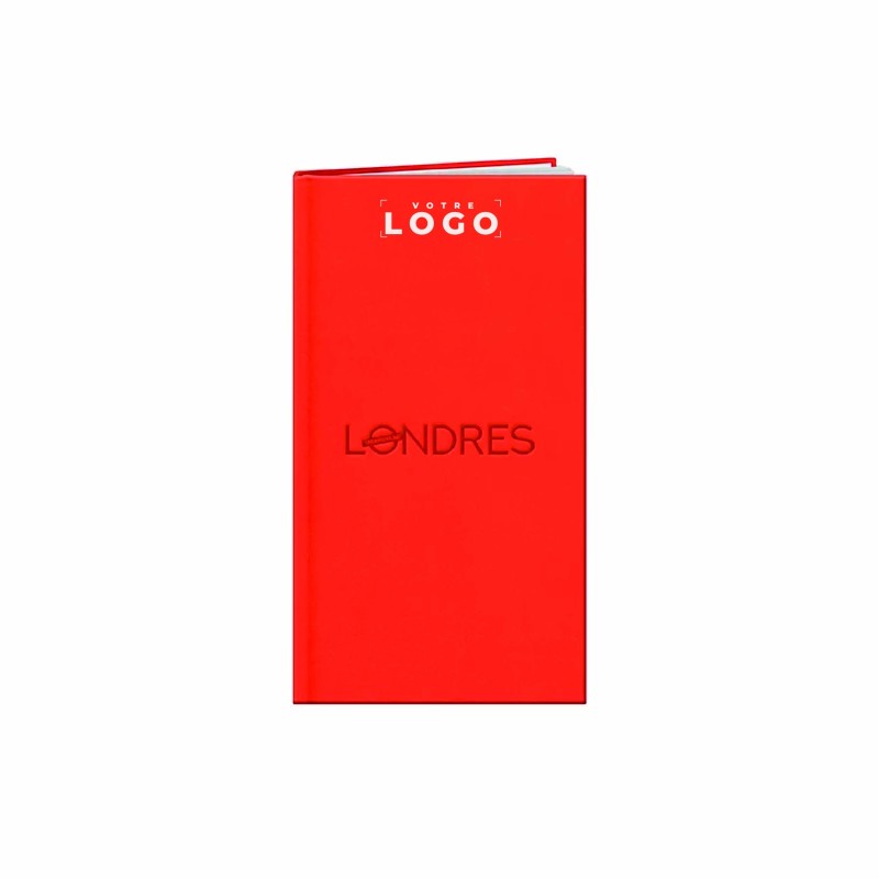 Agenda Londres personnalisé – Couverture Vivella® – 13 mois