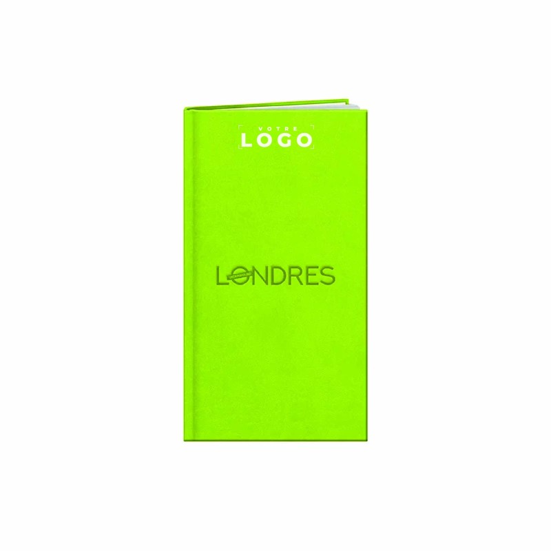 Agenda Londres personnalisé – Couverture Vivella® – 13 mois