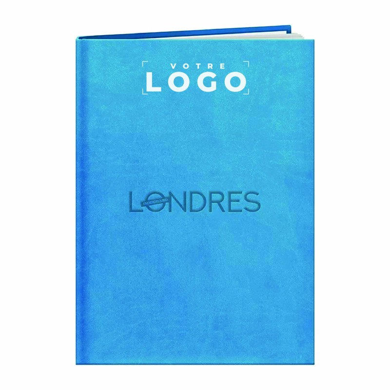 Agenda Londres personnalisé – Couverture Vivella® – 13 mois