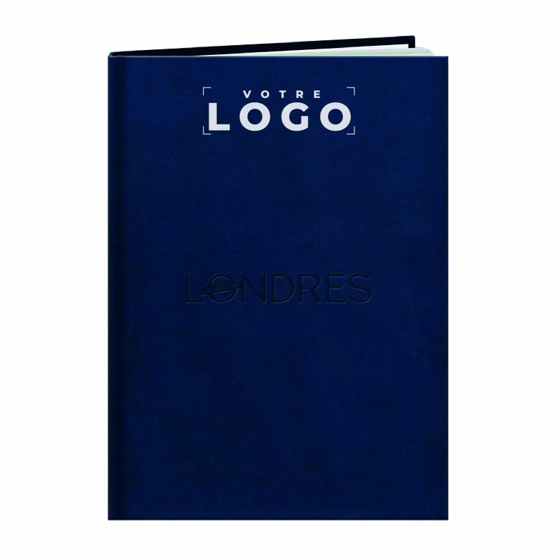 Agenda Londres personnalisé – Couverture Vivella® – 13 mois