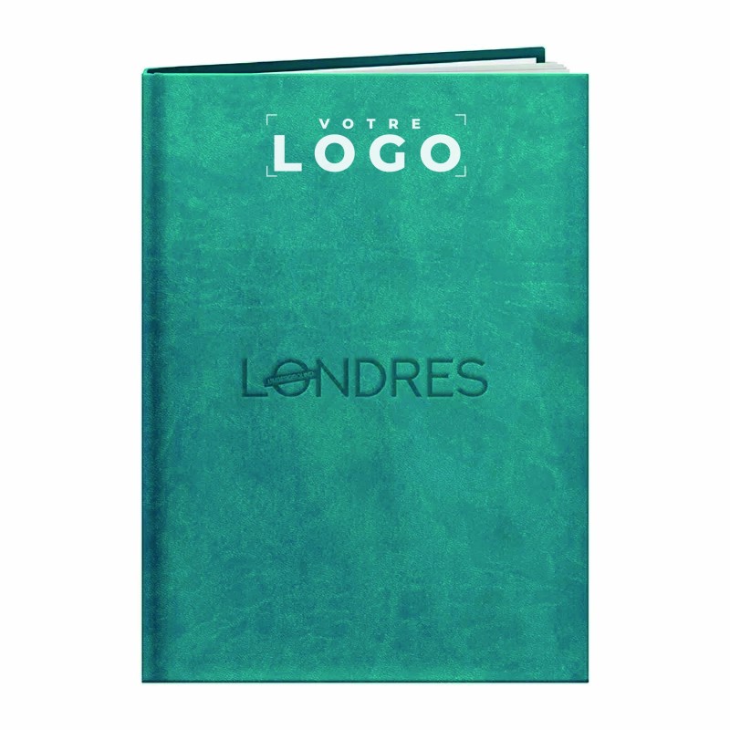 Agenda Londres personnalisé – Couverture Vivella® – 13 mois