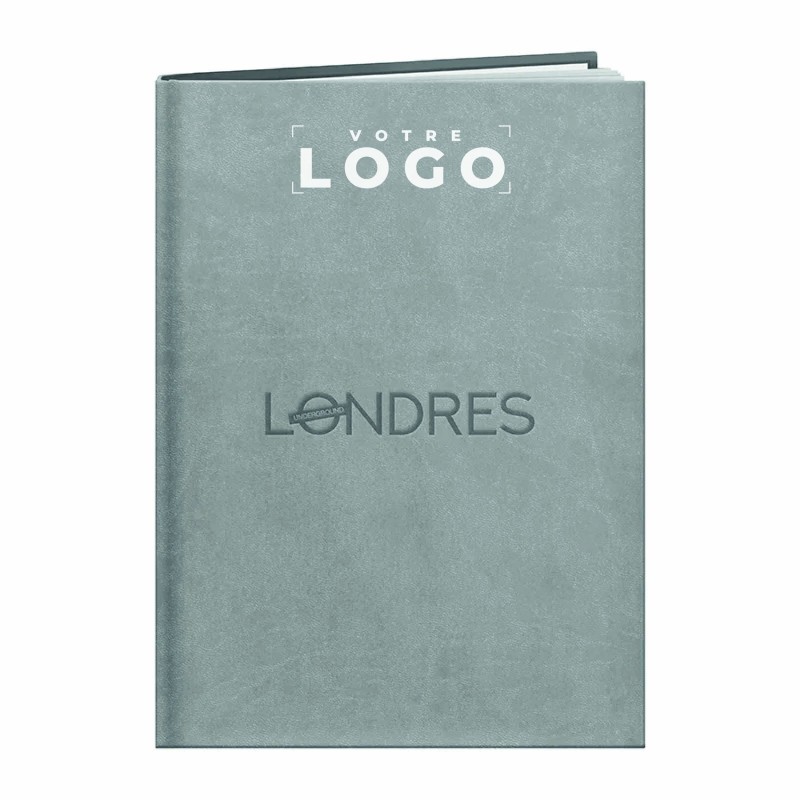 Agenda Londres personnalisé – Couverture Vivella® – 13 mois