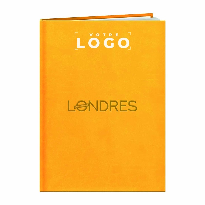 Agenda Londres personnalisé – Couverture Vivella® – 13 mois