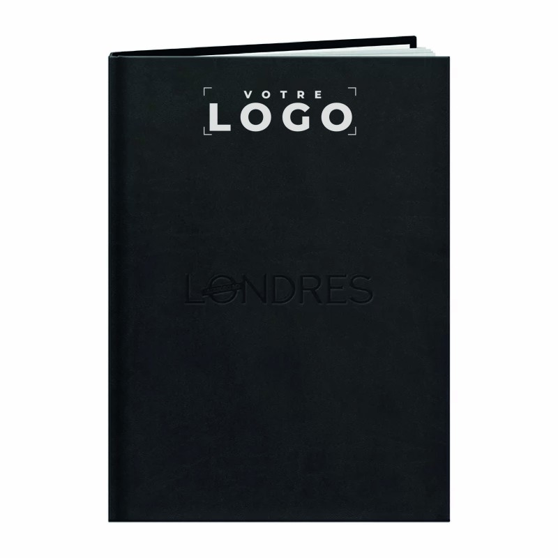 Agenda Londres personnalisé – Couverture Vivella® – 13 mois