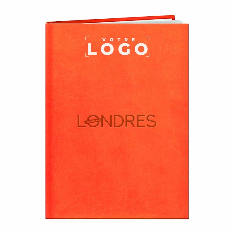 Agenda Londres personnalisé – Couverture Vivella® – 13 mois