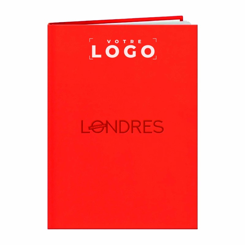 Agenda Londres personnalisé – Couverture Vivella® – 13 mois