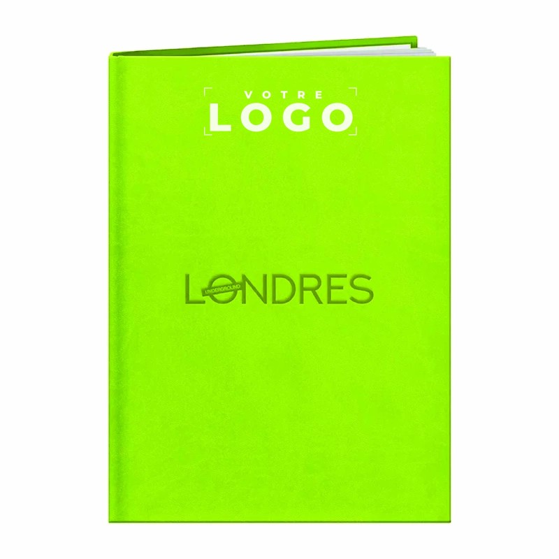 Agenda Londres personnalisé – Couverture Vivella® – 13 mois