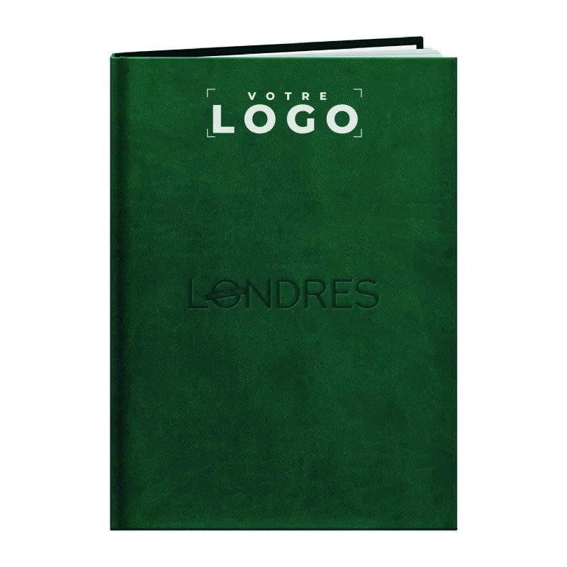 Agenda Londres personnalisé – Couverture Vivella® – 13 mois