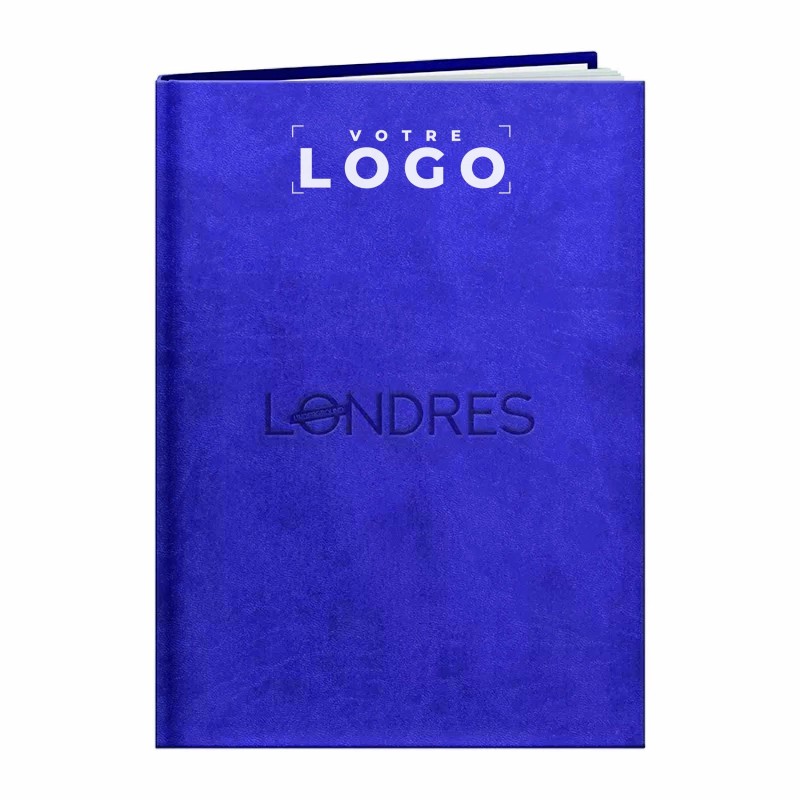 Agenda Londres personnalisé – Couverture Vivella® – 13 mois