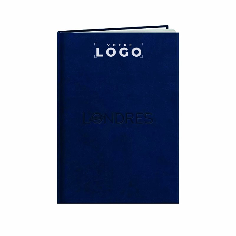 Agenda Londres personnalisé – Couverture Vivella® – 13 mois
